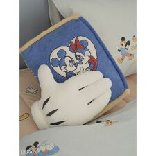 【Sleep】Mickey ／ ハンドモチーフクッション | ジェラート ピケ