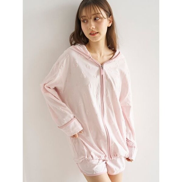 なみちい様　ジェラートピケ　いちごワンポイントTシャツ&イチゴ柄ショートパンツ いちごワンポイントTシャツ | ジェラート ピケ(gelato pique