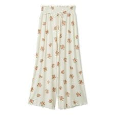 花柄ロングパンツ