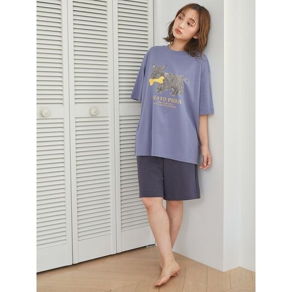 新品 ジェラートピケ ユニセックス 裏毛ハーフパンツM〜L UNISEX】裏毛ハーフパンツ | ジェラート ピケ(gelato pique