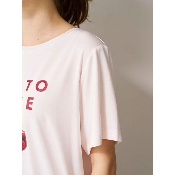 ジェラートピケCOOLレーヨン デザートロゴTシャツ＆ショートパンツ上下セット gelato pique｜COOLレーヨンデザートロゴショートパンツ