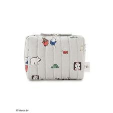 【Dick Bruna】キルティング総柄ポーチ