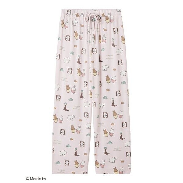 新品♡ジェラートピケ Dick Bruna 接触冷感　上下ロングパンツセット Dick Bruna】【接触冷感】総柄ロングパンツ | ジェラート ピケ
