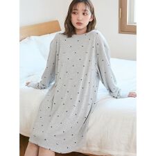 星柄ワッフルワンピース