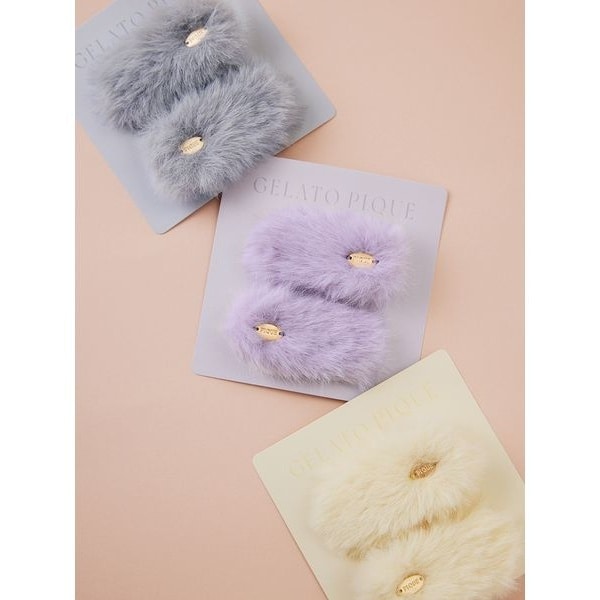 週末限定お値下げ　ジェニファーベア　ヴェラボビーピン ファーヘアピン | ジェラート ピケ(gelato pique) | マルイウェブチャネル