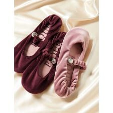 ジェラート ピケ(gelato pique)のベロアルームシューズ