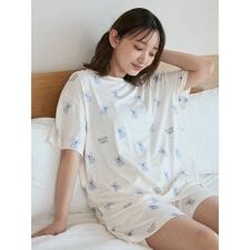【接触冷感】コアラ柄Tシャツ