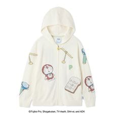 【ドラえもん】【レディース】ジャガードパーカ | ジェラート ピケ(gelato pique)
