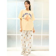 スポーティーベア総柄ロングパンツ