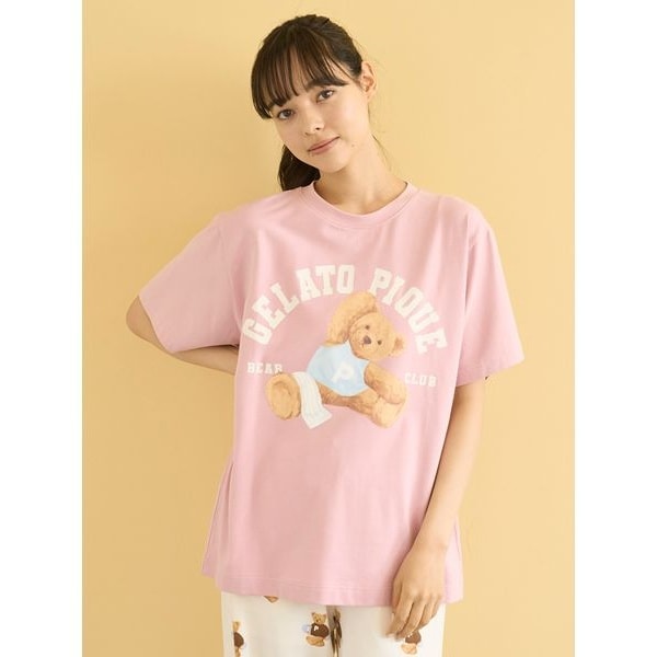 ジェラートピケ ドーナッツベア柄Tシャツ&ロングパンツ　セット ドーナツベア柄ロングパンツ | ジェラート ピケ(gelato pique
