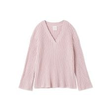 エアリーモコリブVネックプルオーバー