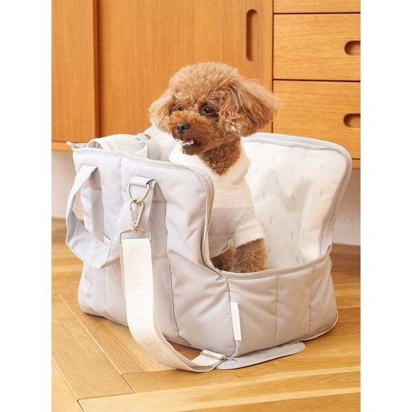 CAT&DOG】【販路限定商品】モチーフ柄ミニサイズキャリーバッグ