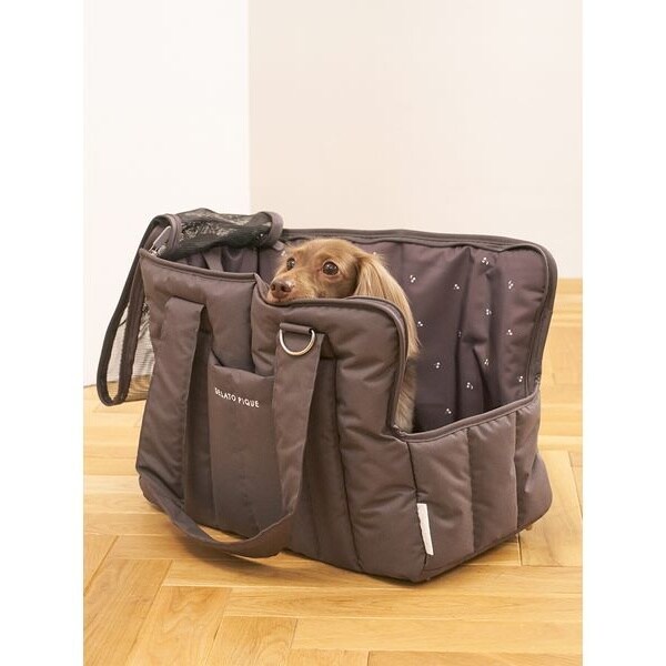 gelato pique 【CAT&DOG】キルティングキャリーバック CAT&DOG】キルティングキャリーバック | ジェラート ピケ(gelato pique