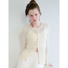 シアー カーディガン