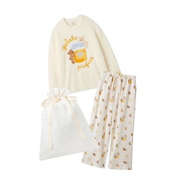 正規品⭐️新品タグ付♡ジェラートピケ いちごワンポイントTシャツ＆ロングパンツ いちごワンポイントTシャツ | ジェラート ピケ(gelato pique