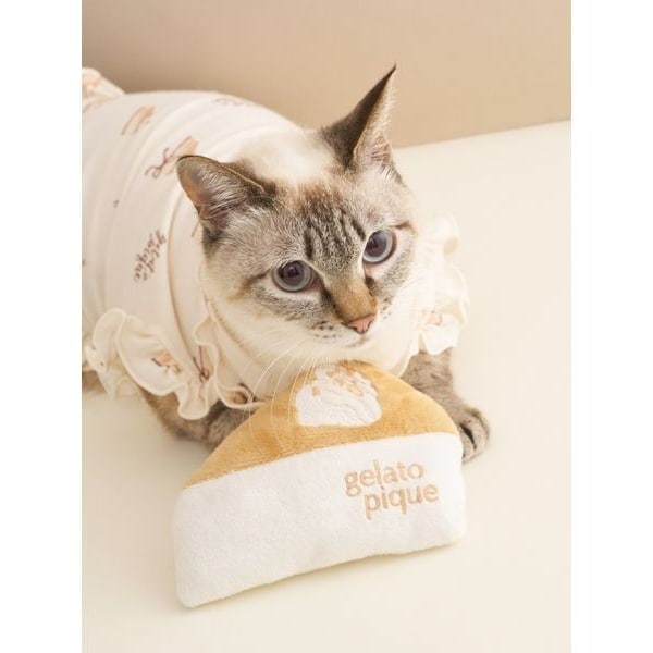 【新品】ジェラートピケ 【CAT＆DOG】ベアモチーフドライブベッド gelato pique（ジェラートピケ）【CAT&DOG】【販路限定商品