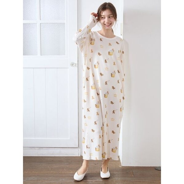 はちみつベア柄ワンピース | ジェラート ピケ(gelato pique) | マルイ