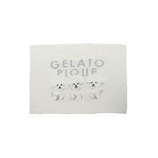 ジェラート ピケ(gelato pique)のモチーフジャガードブランケット