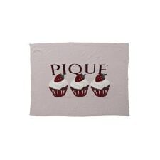 ジェラート ピケ(gelato pique)のモチーフジャガードブランケット