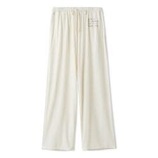 ジェラート ピケ(gelato pique)のフェミニンレーヨンロゴロングパンツ