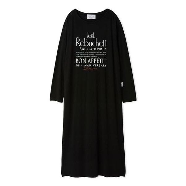 【JOEL ROBUCHON】【接触冷感】ワンポイントワンピース JOEL ROBUCHON】【接触冷感】ワンポイントワンピース