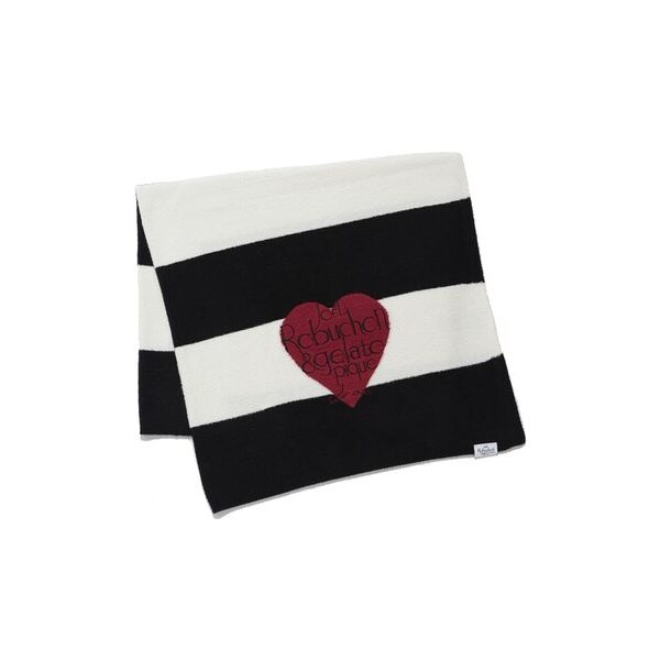 ジェラートピケ 【JOEL ROBUCHON】2ボーダーブランケット JOEL ROBUCHON】2ボーダーブランケット | ジェラート ピケ(gelato