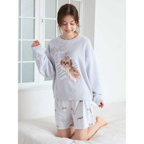 シーズー柄ショートパンツ | ジェラート ピケ(gelato pique) | マルイ