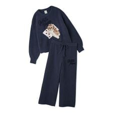 ジェラート ピケ(gelato pique)の【ONLINE限定】シーズージャガードプルオーバー＆ベビモコロングパンツセット