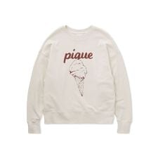 【UNISEX】裏毛ワンポイントプルオーバー