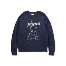 【UNISEX】裏毛ワンポイントプルオーバー