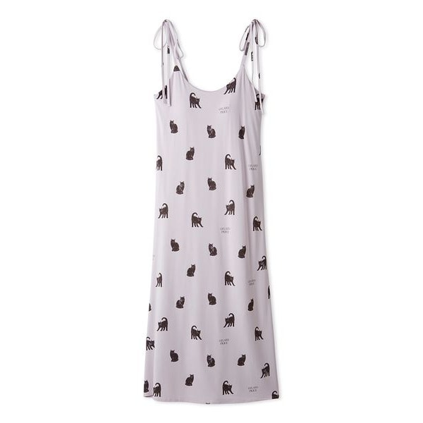 CAT総柄キャミワンピース