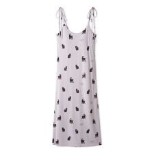 CAT総柄キャミワンピース