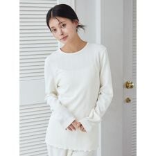 ジェラート ピケ(gelato pique)のハートふくれジャガードロンT