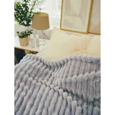 ジェラート ピケ(gelato pique)の【Sleep】もこもこストライプ 毛布