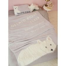 ジェラート ピケ(gelato pique)の【Sleep】ウエスティ ジャガードマルチカバー