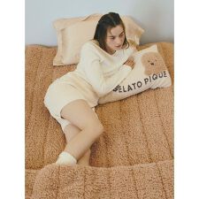 ジェラート ピケ(gelato pique)の【Sleep】足入れ敷きパッド（ダブル）