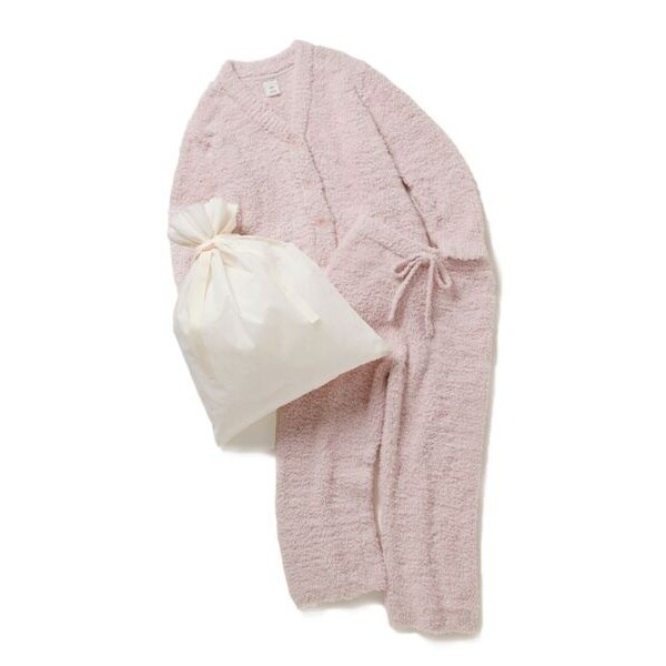 パウダーメランジベアジャガードプルオーバー&ロングパンツSET