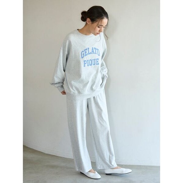 カレッジロゴロングパンツ | ジェラート ピケ(gelato pique) | マルイ