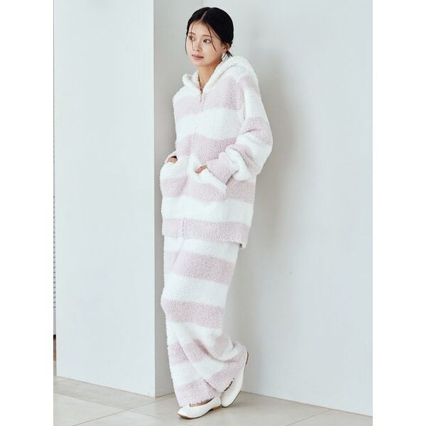 スムーズィー2ボーダーロングパンツ | ジェラート ピケ(gelato