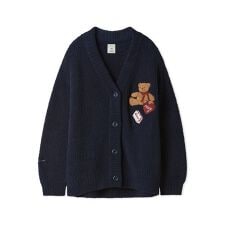 ジェラート ピケ(gelato pique)のベビモコベアさがらカーディガン