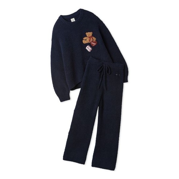 ジェラートピケラビットジャガードプル オーバー＆ロングパンツ アニマルジャガードプルオーバー&ロングパンツセット｜gelato