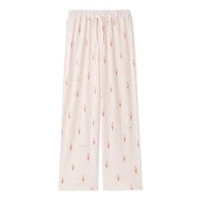 モチーフ3柄ワッフルロングパンツ