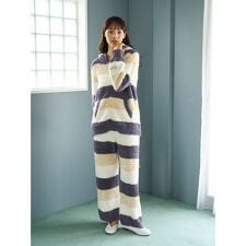 ジェラート ピケ(gelato pique)のジェラート3ボーダーロングパンツ