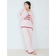 ラメフェザーロングパンツ