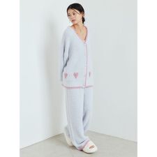 ラメフェザーロングパンツ