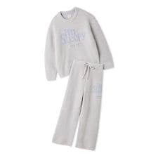 ジェラート ピケ(gelato pique)のパウダースリーピーロゴジャガードプルオーバー＆ロングパンツセット