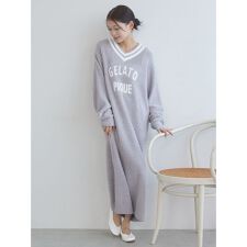 ジェラート ピケ(gelato pique)のべビモコプレッピーワンピース