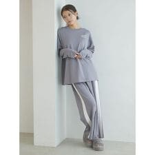 ジェラート ピケ(gelato pique)のインレイロゴラインロングパンツ