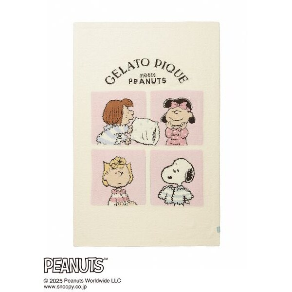PEANUTS】オリジナルアートブランケット | ジェラート ピケ(gelato