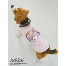 ジェラート ピケ(gelato pique)の【PEANUTS】【CAT&DOG】ラージサイズ オリジナルアート 裏毛プルオーバー